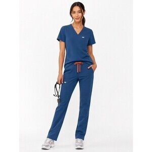 FIGS Limited Edition Alps Blue Catarina & Livingston Scrub Set Women’s XS/ST